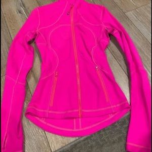 Lululemon Define Jacket, Size 2 hot pink
